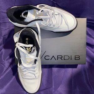 Reebok x Cardi B Club C in White/Gold